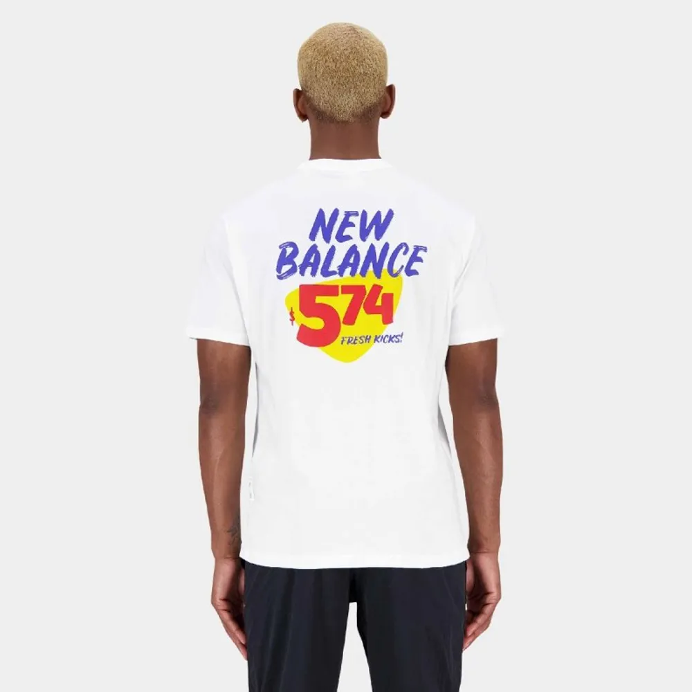 NEW BALANCE 短T NB 土色 隱形人 印花 短袖 上衣 女 WT41579WUT 歷史價格詳細信息