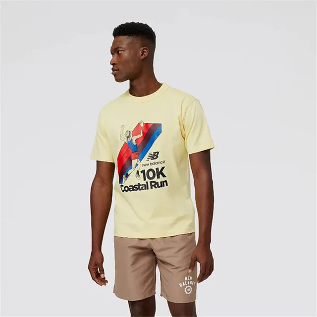 NEW BALANCE 短T NB 土色 隱形人 印花 短袖 上衣 女 WT41579WUT 歷史價格詳細信息