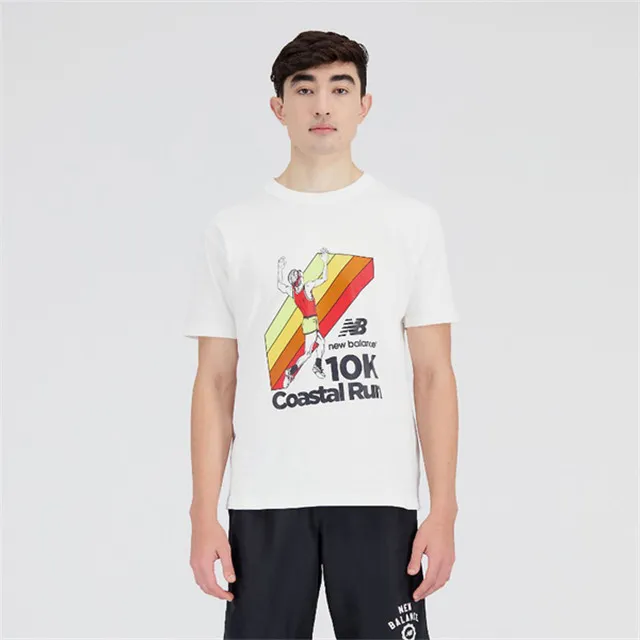 NEW BALANCE 短T NB 土色 隱形人 印花 短袖 上衣 女 WT41579WUT 歷史價格詳細信息