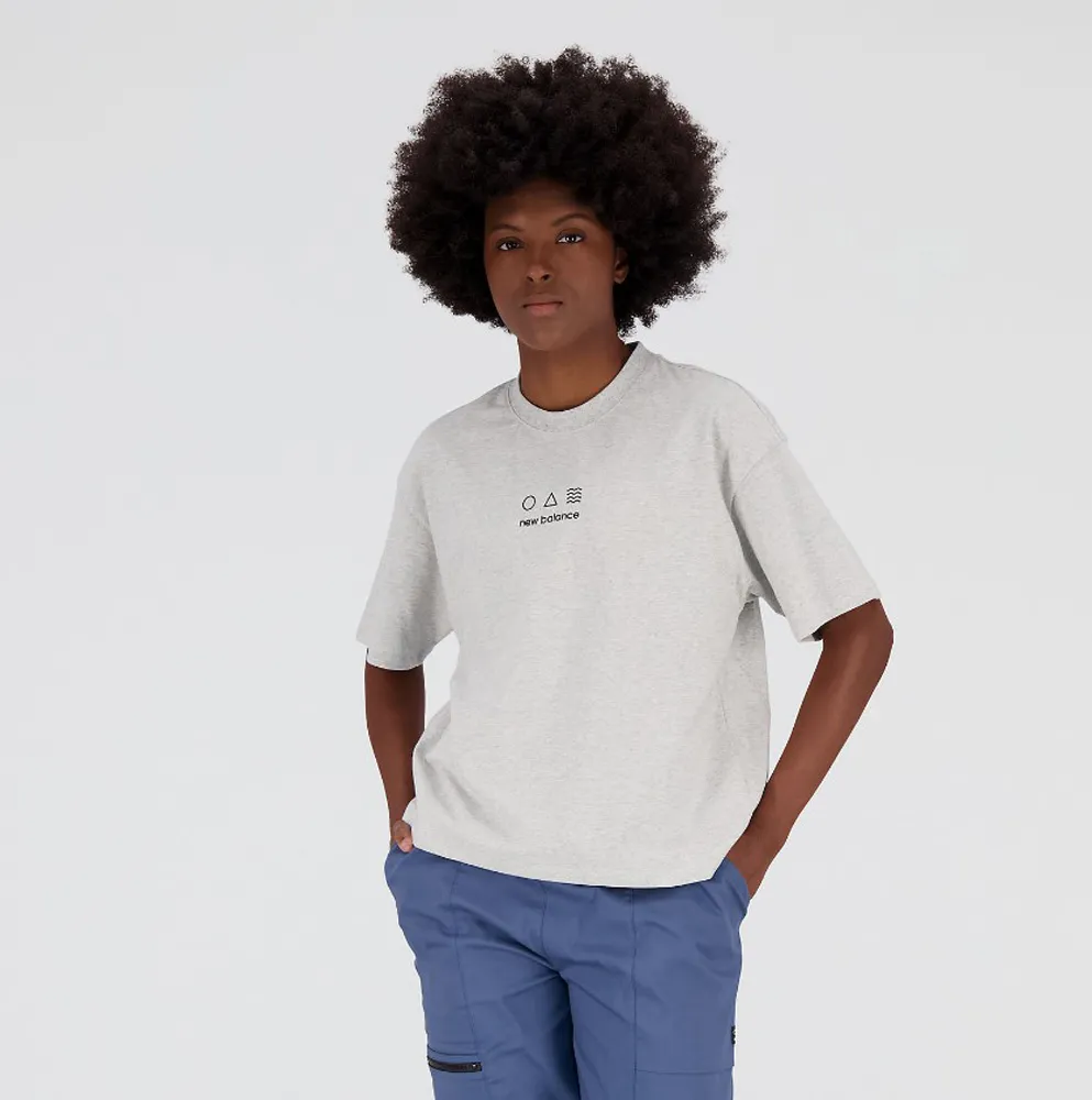 NEW BALANCE 短T 梅粉色 小LOGO 棉質 短袖 上衣 女 WT33190POO 歷史價格詳細信息