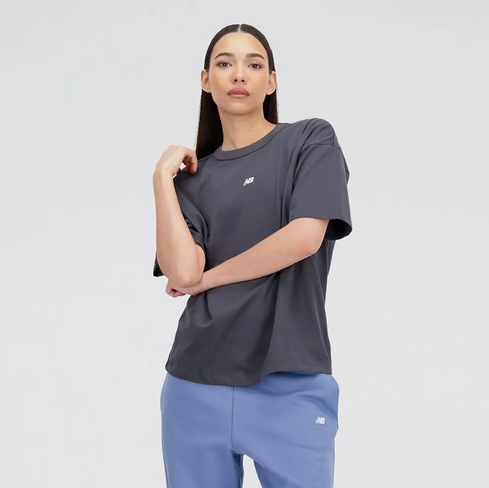 New Balance 灰色 刺繡LOGO 純棉 T恤 男女款 NO.H3648【新竹皇家 MT11592 AG】 歷史價格詳細信息