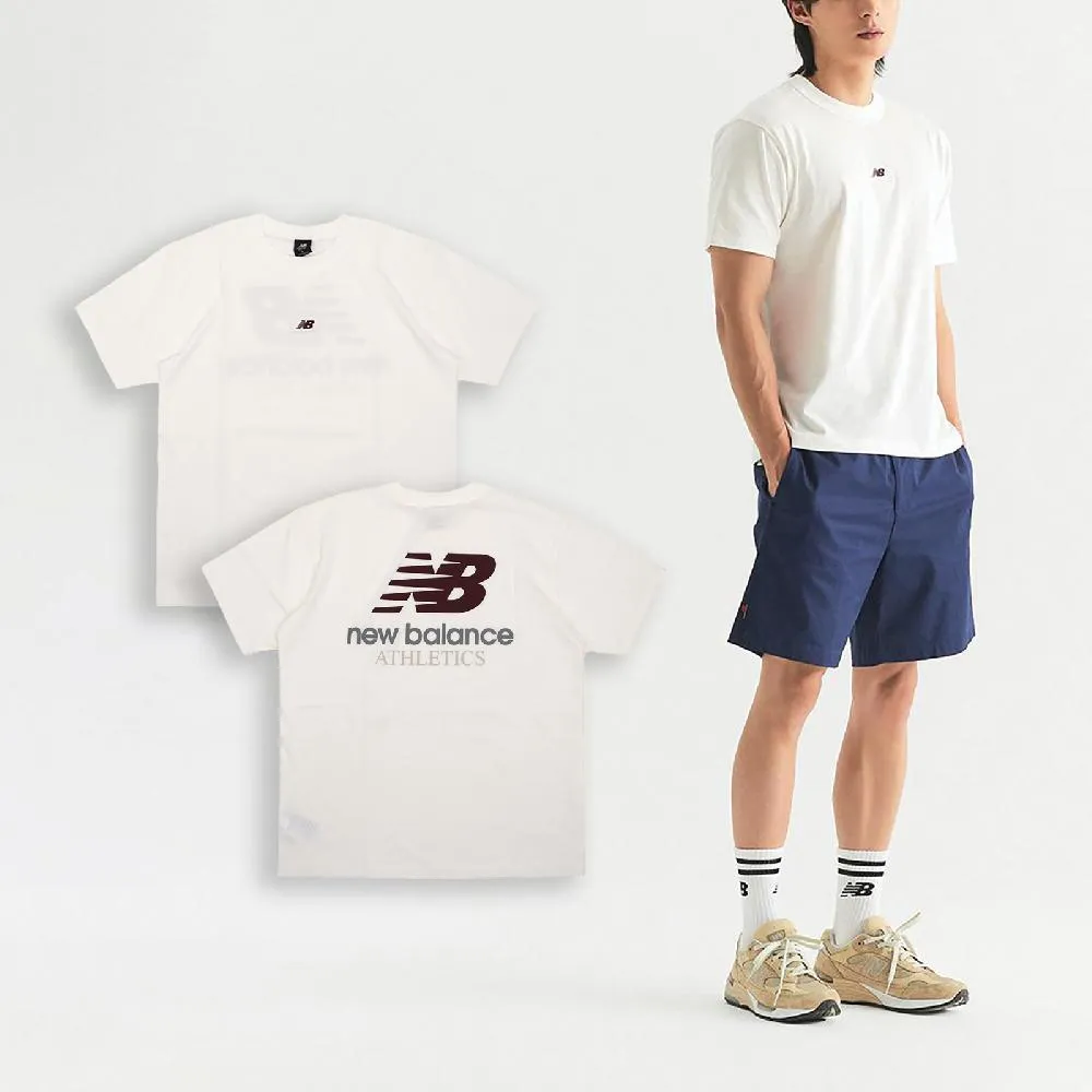 NEW BALANCE 短T NB 白酒紅 純棉 休閒 短袖 上衣 男 AMT31504SST 歷史價格詳細信息