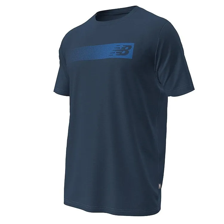 NEW BALANCE 短T 男 藍色 隱形人 印花 短袖 上衣 男 MT41578NNY 歷史價格詳細信息