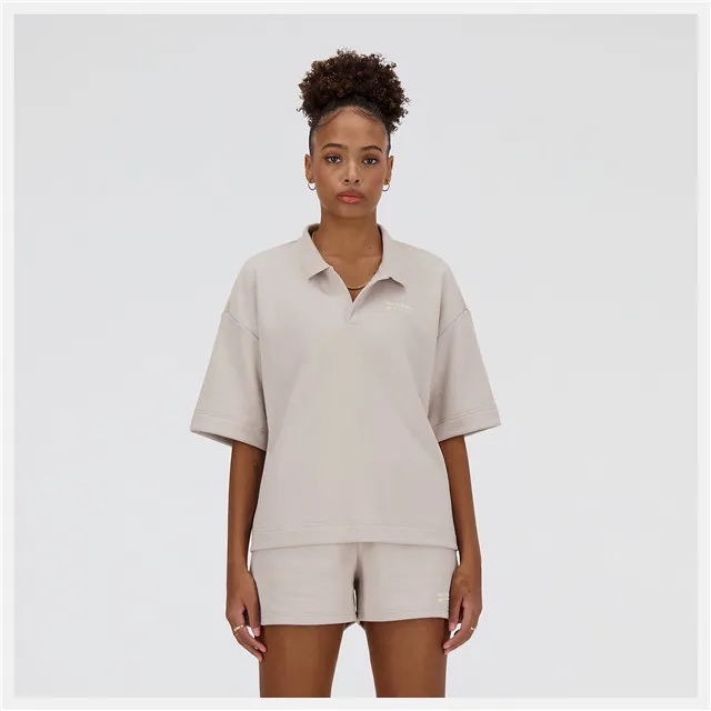 New Balance 男 POLO衫 上衣 短袖 運動 休閒 美規 寬鬆 舒適 藍 MT41513NNY 歷史價格詳細信息