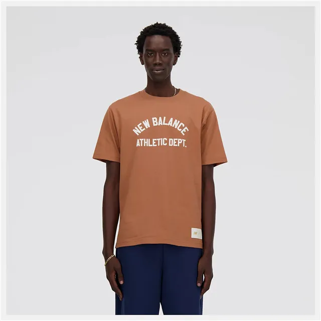 NEW BALANCE 短T NB 土色 隱形人 印花 短袖 上衣 女 WT41579WUT 歷史價格詳細信息