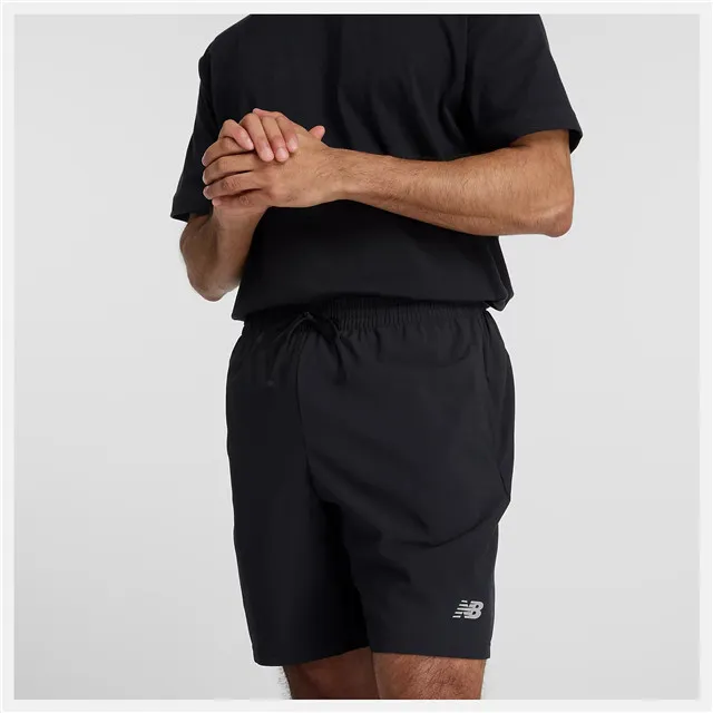 NEW BALANCE 短褲 NB 黑色 兩件式 5吋 運動短褲 男 MS23282BK 歷史價格詳細信息