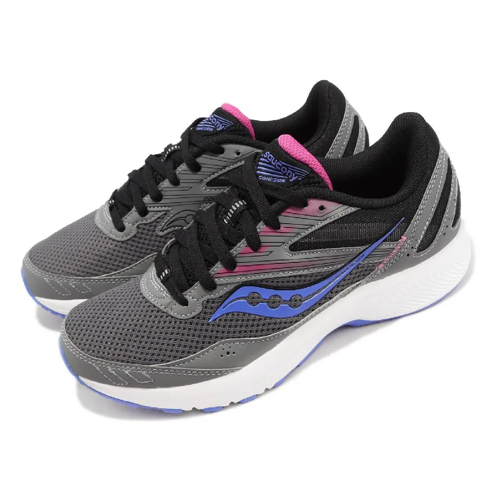 Saucony 慢跑鞋 Cohesion 14 全黑 黑 路跑 入門款 索康尼 男鞋 【ACS】 S206285 歷史價格詳細信息