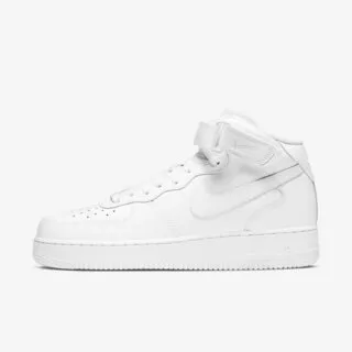 Nike Air Force 1 Mid 運動 男鞋 經典款 皮革 質感 簡約 球鞋 穿搭 全白 CW22891 歷史價格詳細信息