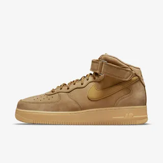 休閒鞋 Air Force 1 07 WB 男鞋 AF1 經典 麥色 膠底 棕 麂皮 Flax CJ9179-200 歷史價格詳細信息
