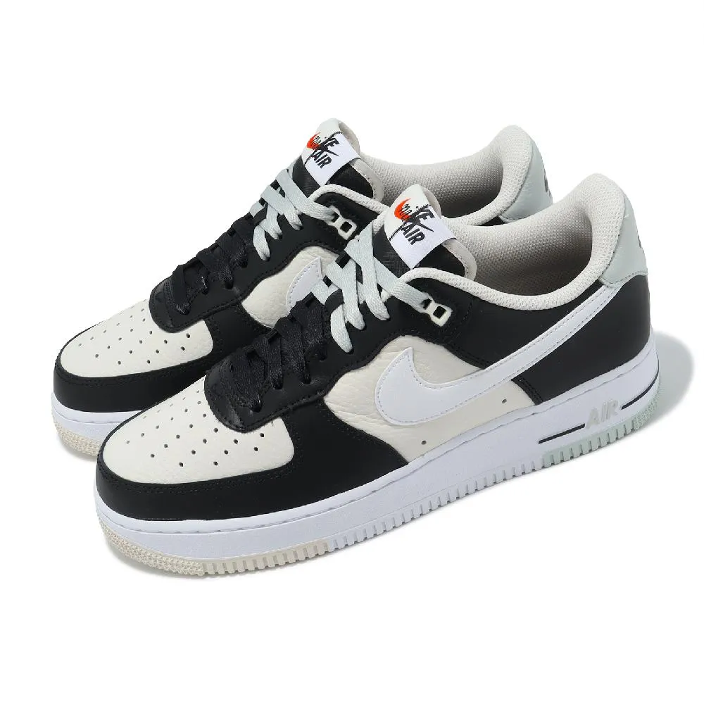 NIKE 男 休閒鞋 AIR FORCE 1 07 LV8 經典 皮革 白綠 絨毛 奶油底 - DO5220-131 歷史價格詳細信息