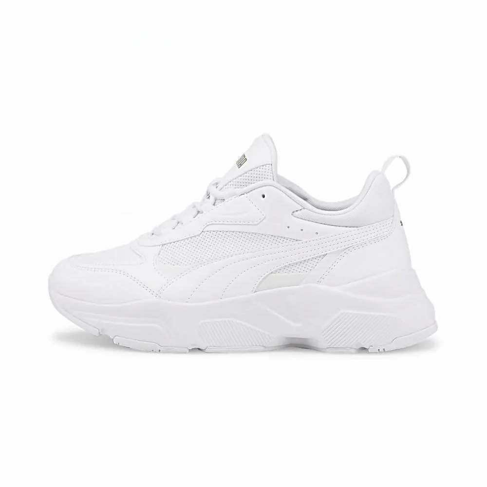 Puma Cassia 白色 網布 皮革 經典 百搭 老爹鞋 女款 NO.J1228【新竹皇家38464703】 歷史價格詳細信息