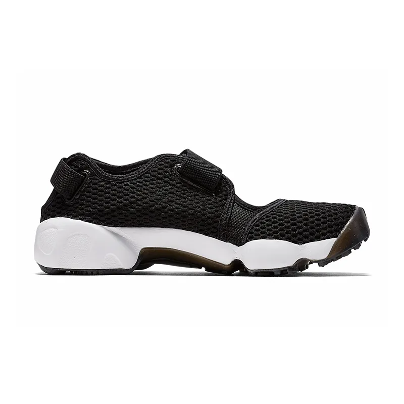 Nike Air Rift BR 黑 白 透氣輕量版 女鞋 分趾鞋 日系 忍者鞋 零碼福利品 【ACS】 歷史價格詳細信息
