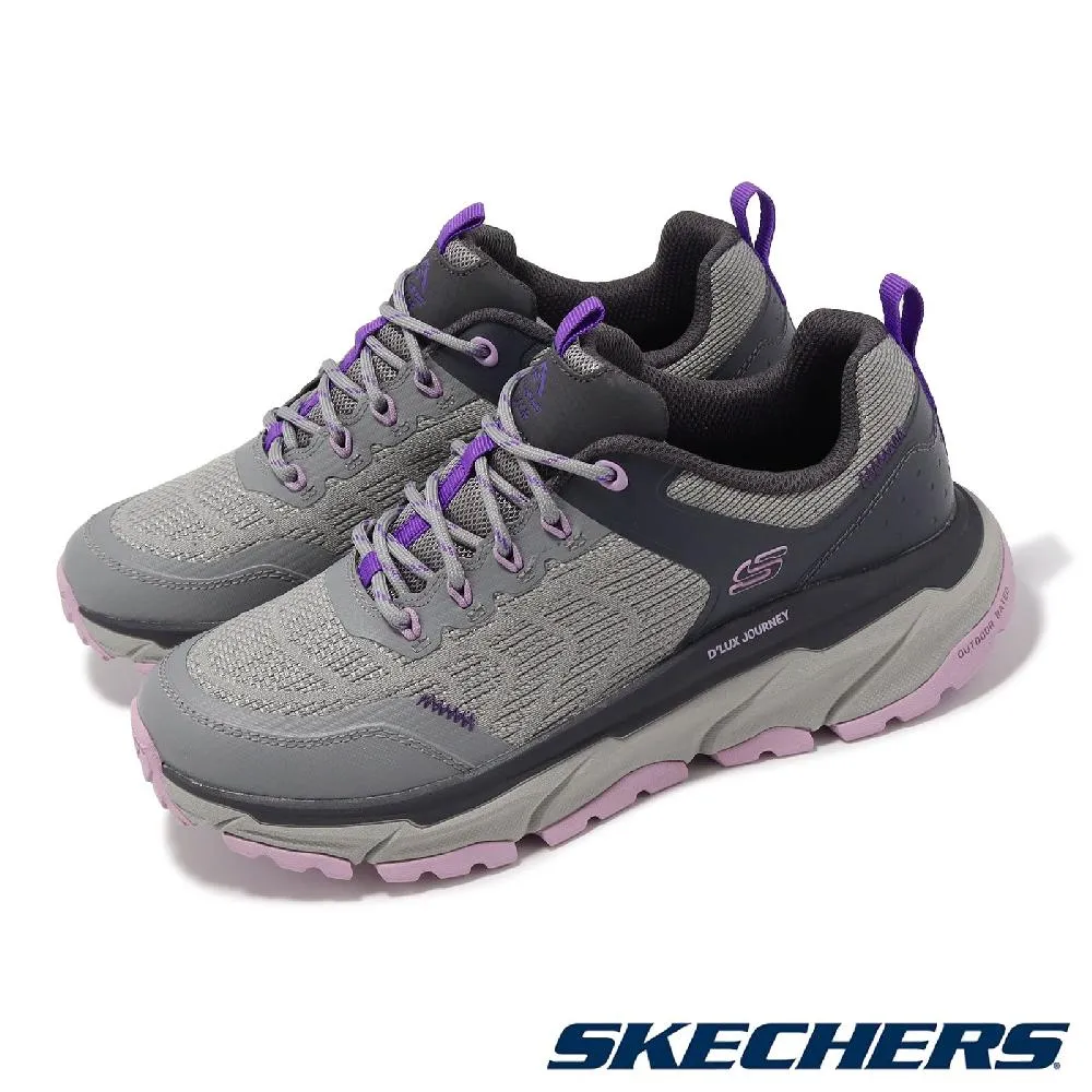 Skechers 斯凱奇 戶外鞋 Trego 女鞋 紫 灰 防潑水 避震 抓地 記憶鞋墊 郊山 越野 登山鞋 180003MVE 歷史價格詳細信息
