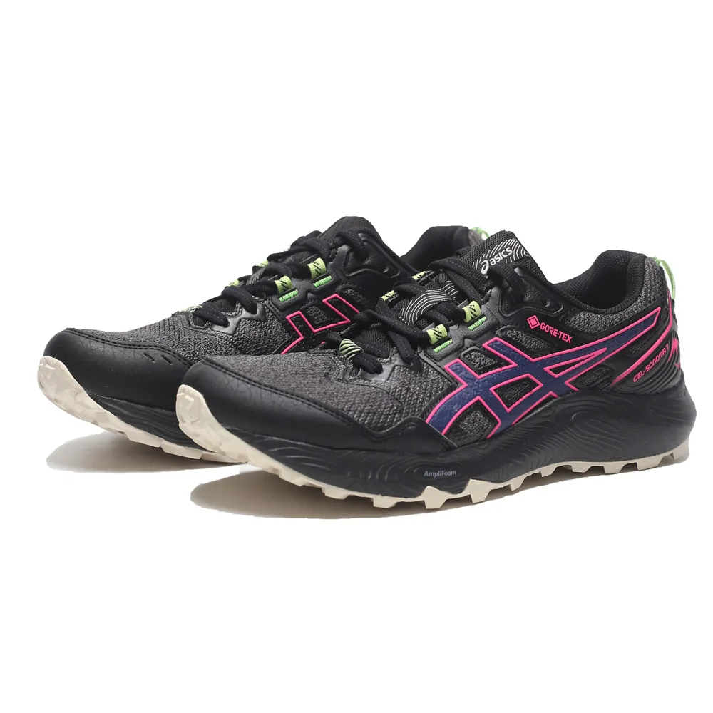 ASICS 慢跑鞋 GEL-SONOMA 全黑 GTX 全防水 女 1012B414002 歷史價格詳細信息