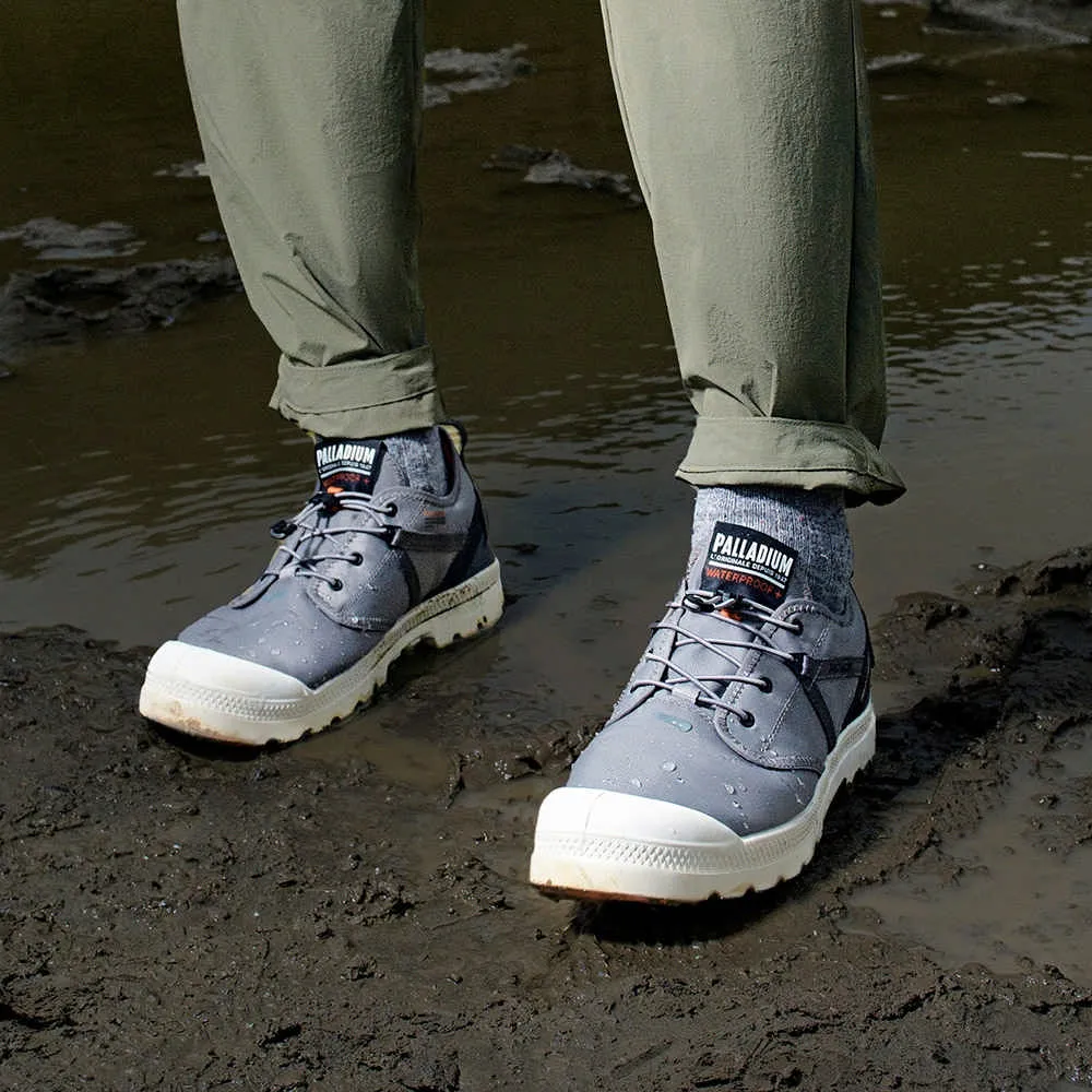 PALLADIUM OX TRAVEL LITE+ WP+快穿輕量低筒防水靴-中性-深苔黑綠 歷史價格詳細信息