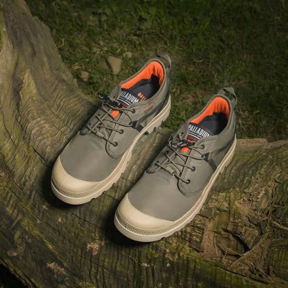 PALLADIUM OX TRAVEL LITE+ WP+快穿輕量低筒防水靴-中性-深苔黑綠 歷史價格詳細信息