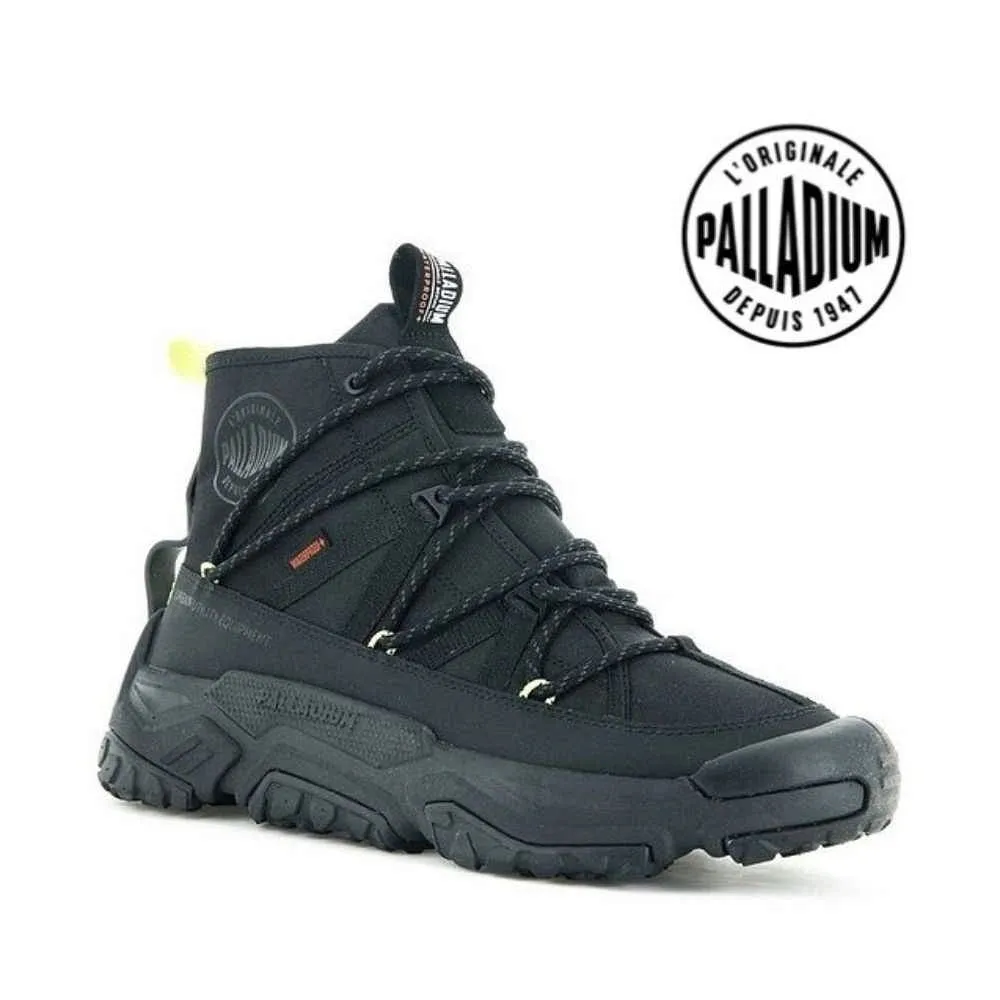 PALLADIUM OFF-GRID CROSS WP+輪胎橘標防水靴-中性-黑 歷史價格詳細信息