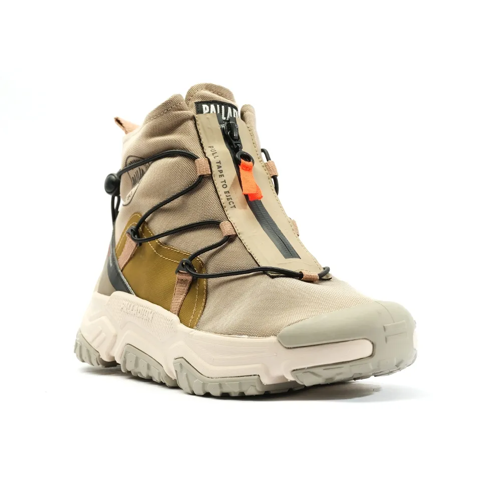 PALLADIUM OFF-GRID HI ZIP WP+快穿輪胎橘標防水靴-中性-奶茶 歷史價格詳細信息