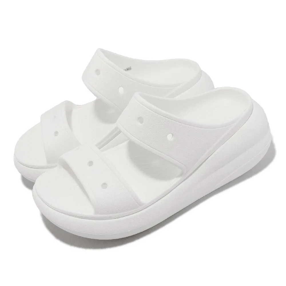 Crocs 涼拖鞋 Classic Crush Sandal 男鞋 女鞋 黑 泡芙涼鞋 雙帶拖鞋 卡駱馳 207670001 歷史價格詳細信息