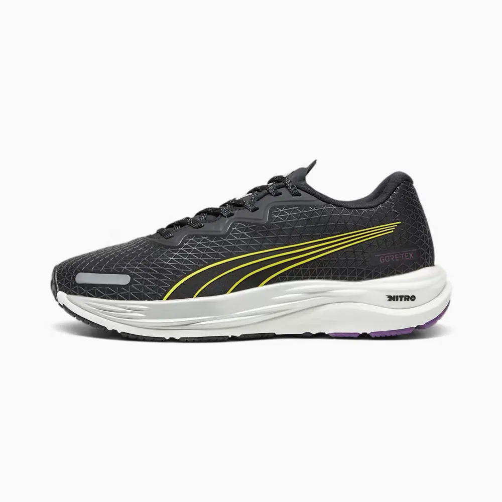 PUMA 跑步鞋 Velocity Nitro 2 GTX Wns 女 37750804 黑/螢光 歷史價格詳細信息