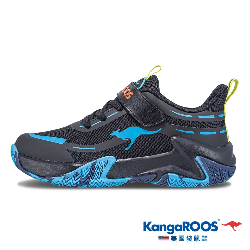 【KangaROOS 美國袋鼠鞋】童 K-RIDER 2 防潑水氣墊童鞋 緩衝透氣支撐 (白/藏青/綠-KK41305) 歷史價格詳細信息