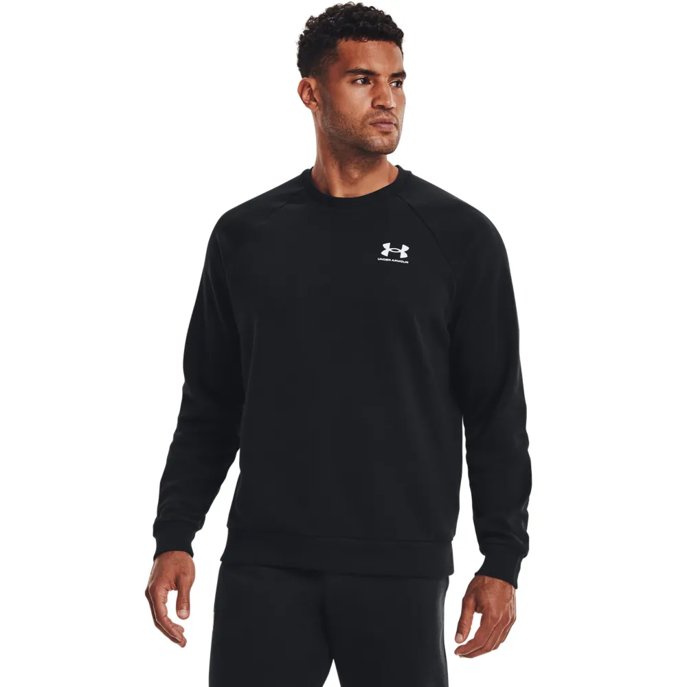 【UNDER ARMOUR】UA 男 Rival Fleece長袖套頭衫_1357096-001(黑) 歷史價格詳細信息