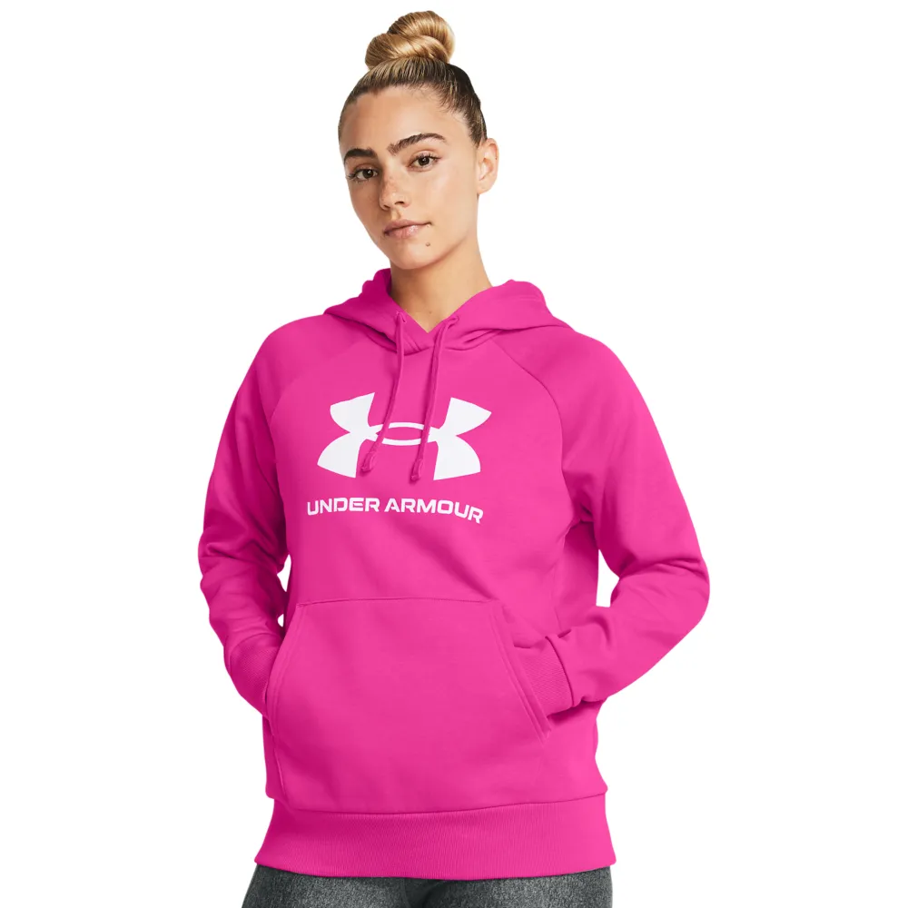 【UNDER ARMOUR】女 Rival Fleece Big Logo 長袖帽T 歷史價格詳細信息