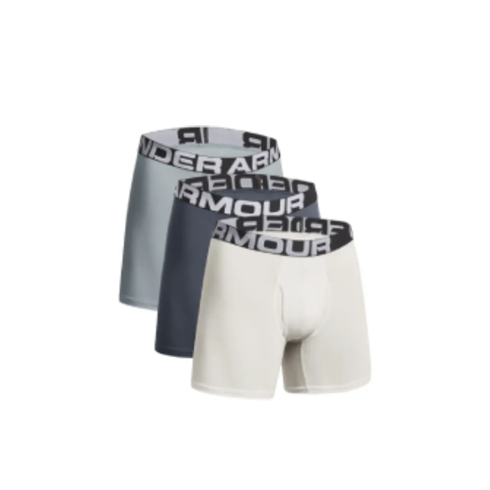 【UNDER ARMOUR】UA 男 6吋Charged Cotton四角褲3入_1363617-465(灰) 歷史價格詳細信息