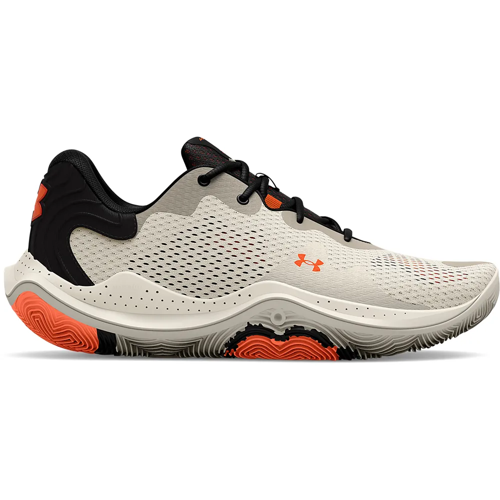 Under Armour 籃球鞋 Spawn 3 黑 桃紅 藍 低筒 男鞋 UA 【ACS】 3024777001 歷史價格詳細信息