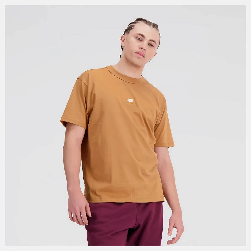 [New Balance]圓領刺繡字母短袖上衣_女性_深藍色_WT31551NNY 歷史價格詳細信息