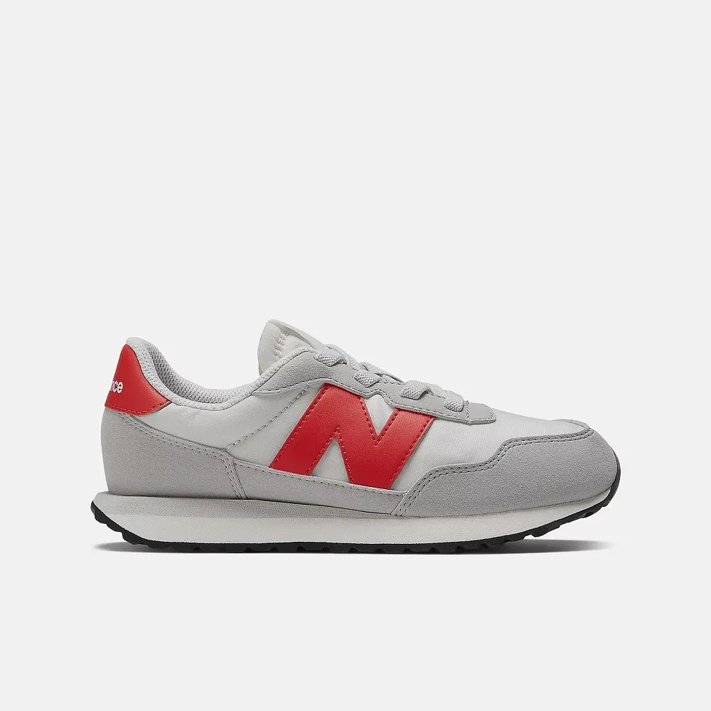 New Balance [PH237BQ] 中大童 休閒鞋 運動 復古 NB 237 W 寬楦 尼龍 舒適 穿搭 淺灰藍 歷史價格詳細信息