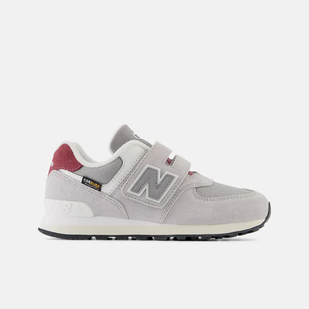 NEW BALANCE 童鞋 574系列 中大童  灰 紅 NW574KBR-W 現貨 歷史價格詳細信息