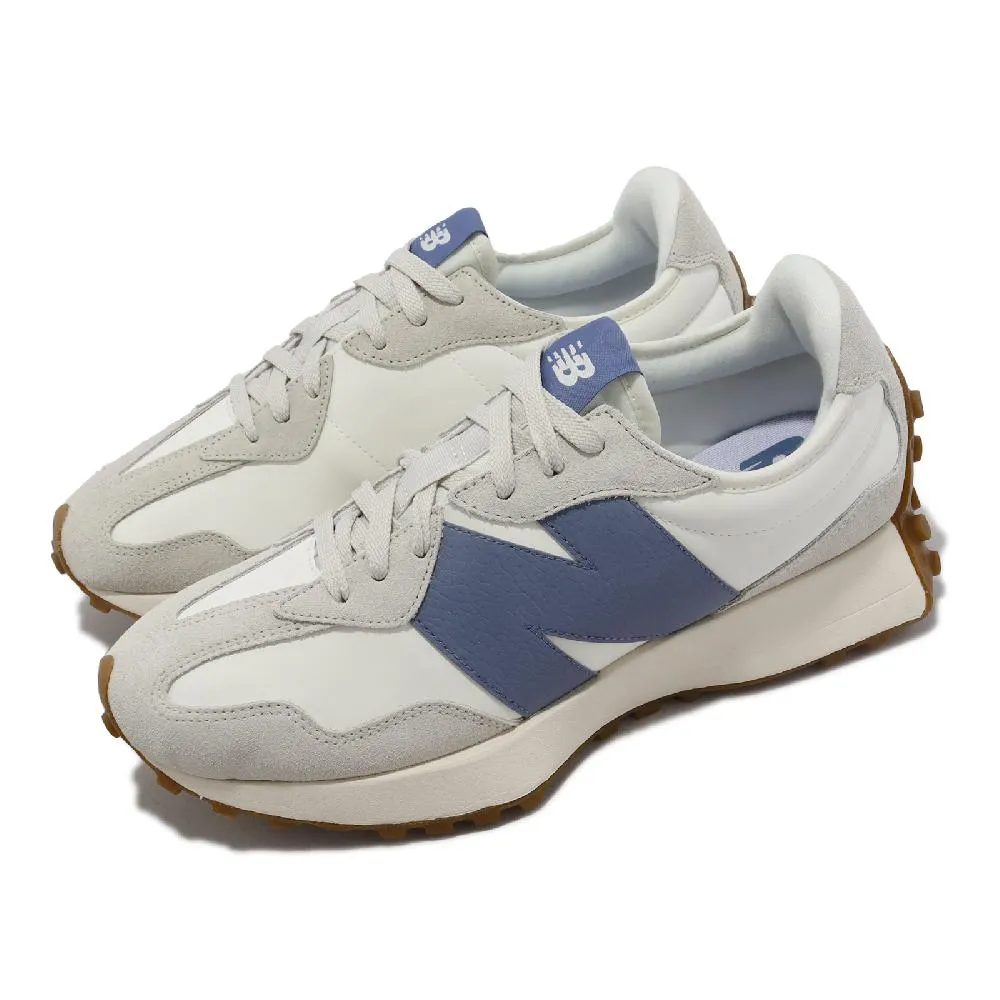 休閒鞋 327 男鞋 藍 灰 復古 麂皮 帆布 大N 運動鞋 NB U327WPB-D 歷史價格詳細信息