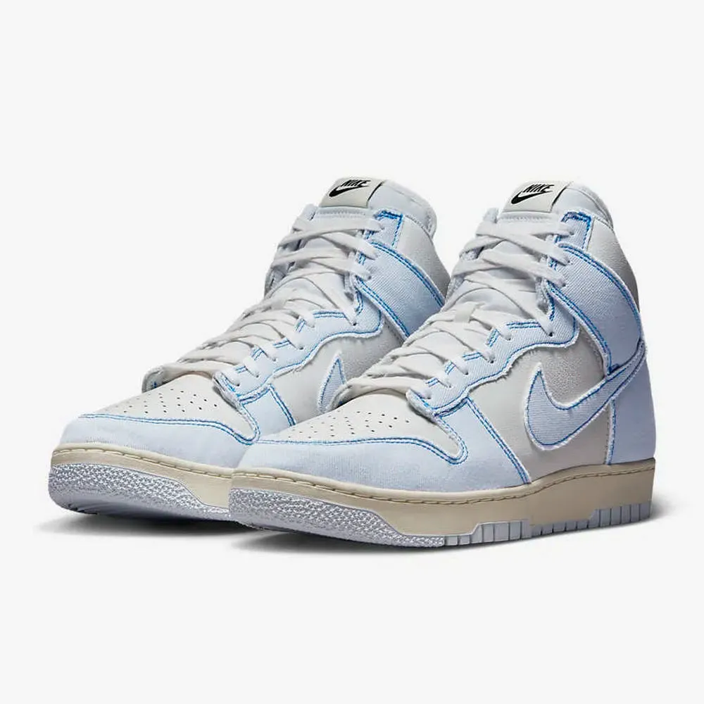 Nike 休閒鞋 Dunk HI 1985 白 粉紅 單寧材質 男鞋 女鞋 復古鞋型 【ACS】 DQ8799-100| 歷史價格詳細信息