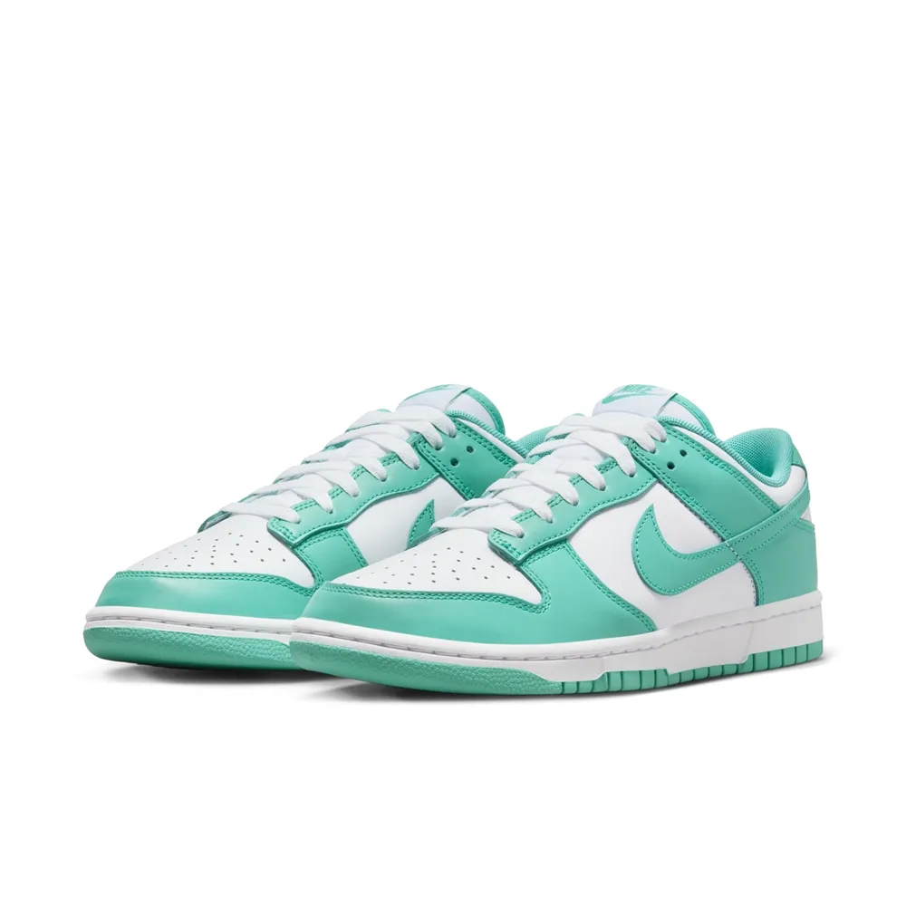 【NIKE】NIKE DUNK LOW RETRO 男 休閒鞋 白綠-DV0833102 歷史價格詳細信息