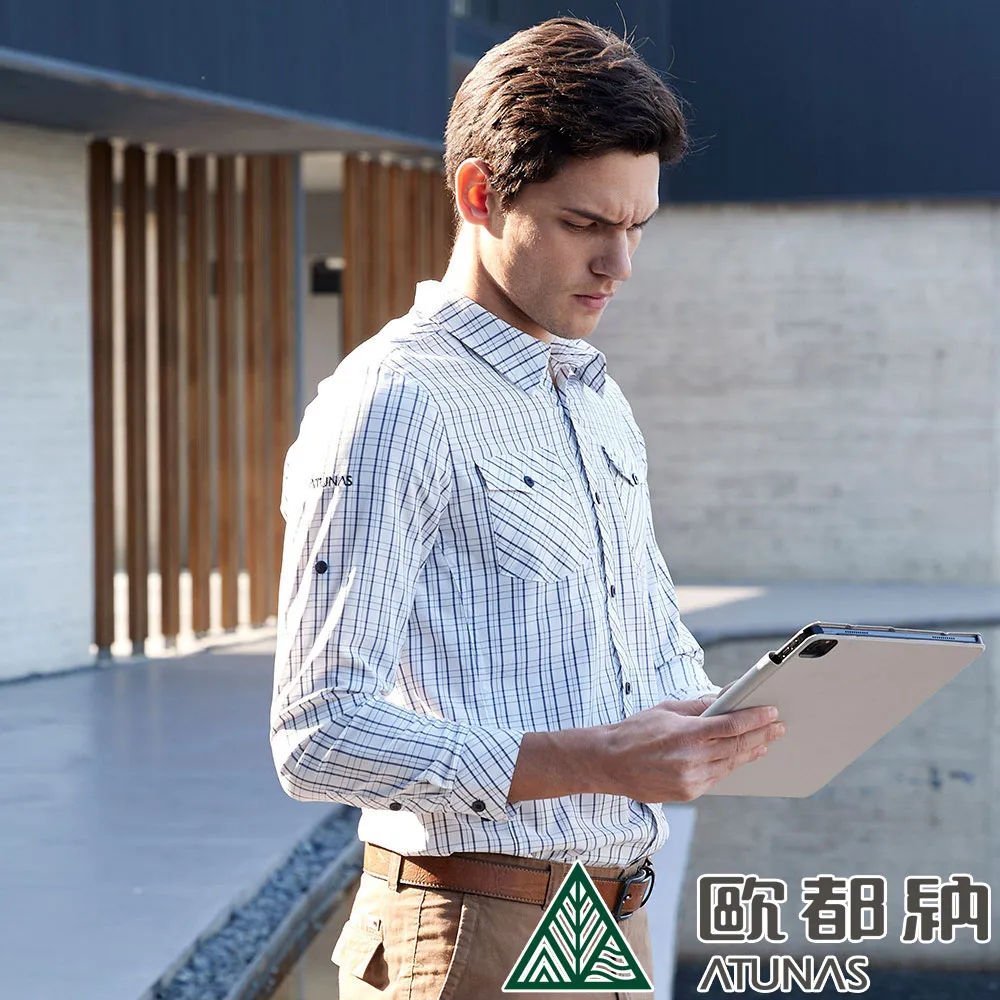 ATUNAS 歐都納A1SH2405M男款THERMOTECH科技纖維保暖長袖格紋襯衫 歷史價格詳細信息
