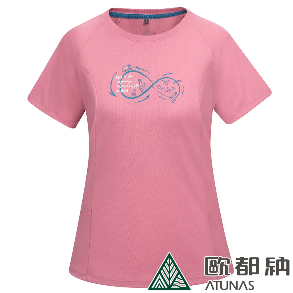 【ATUNAS 歐都納】女款ALL LOVE歐愛短袖排汗POLO衫 (A2PS2332W 天藍印花/環保循環/抗UV/快乾) 歷史價格詳細信息
