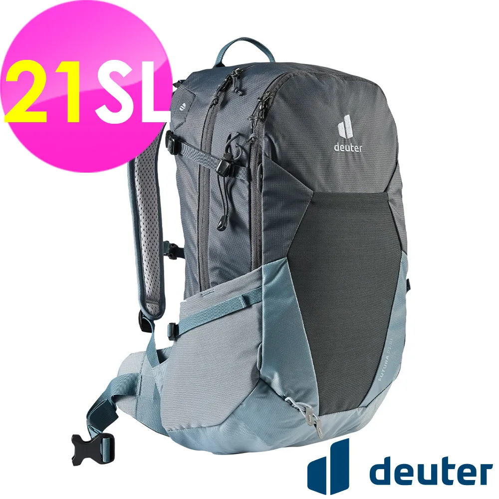 【德國 deuter】FUTURA 透氣網架背包 21SL『黑/水藍』3400021 歷史價格詳細信息