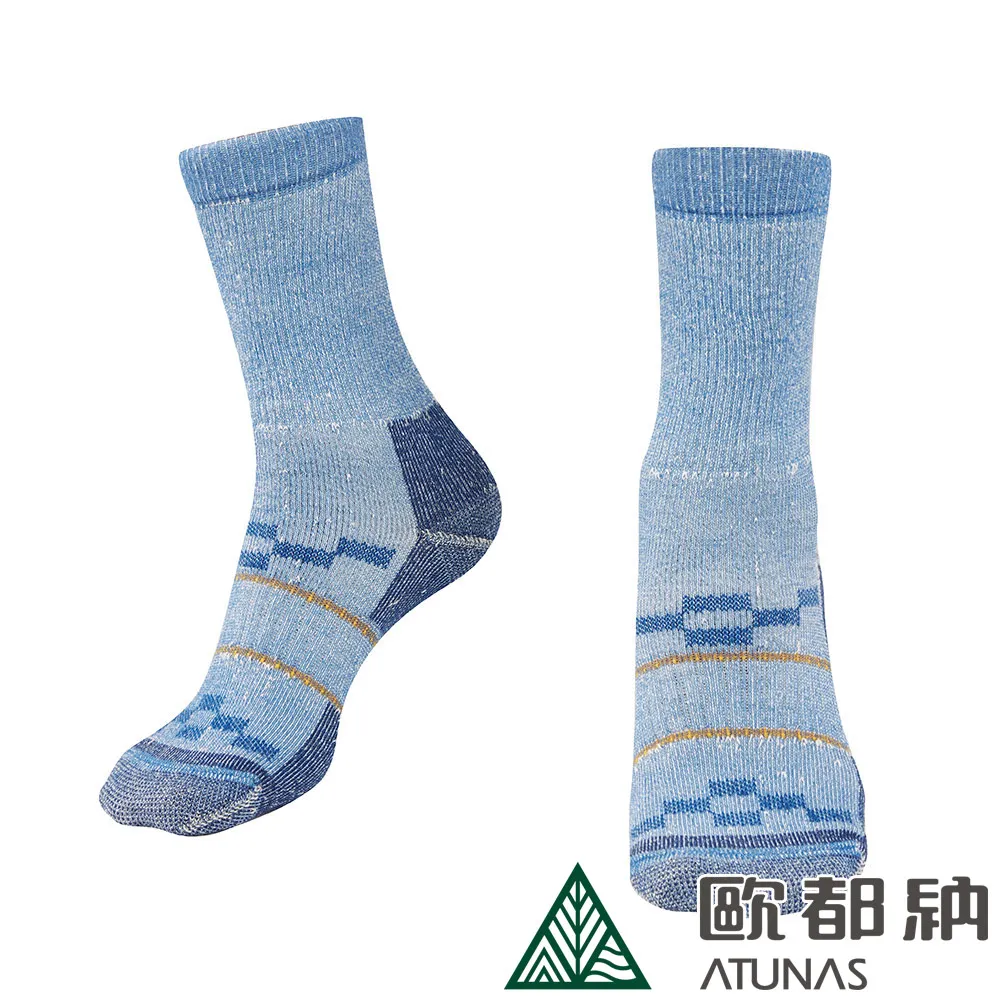 【ATUNAS 歐都納】中筒登山厚底羊毛襪 (A1ASDD03N 灰黑/抗菌/保暖/舒適/防臭) 歷史價格詳細信息