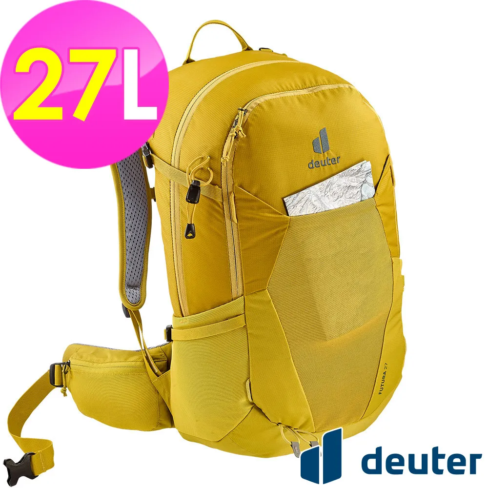 【德國 deuter】FUTURA 透氣網架 背包 27L『薑黃』3400321 歷史價格詳細信息