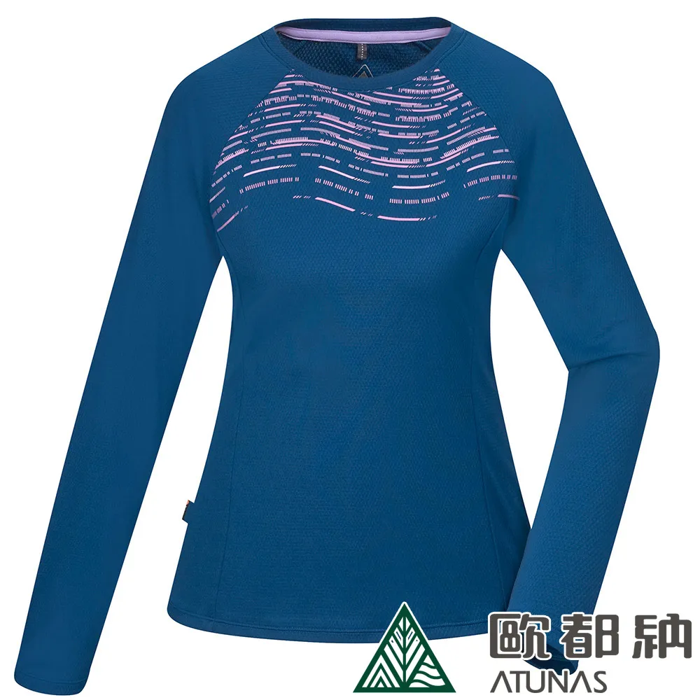 【ATUNAS 歐都納】女款Polygiene抑菌長袖透氣排汗衫(A1TSDD04W淺水藍/抗UV/抗臭) 歷史價格詳細信息