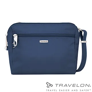 TRAVELON Classic防盜腰包斜背包(黑) 歷史價格詳細信息