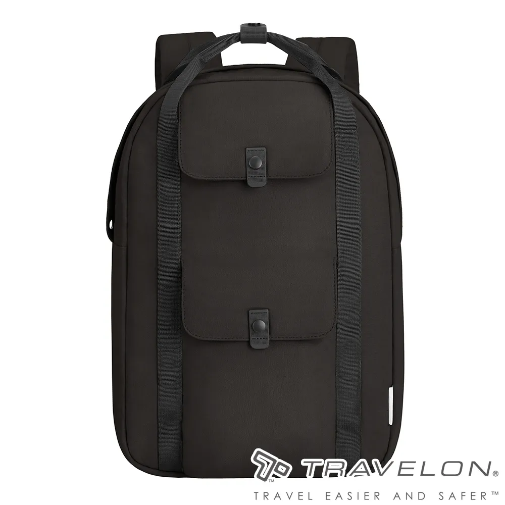 TRAVELON Origin雙層防盜斜背腰包(黑) 歷史價格詳細信息