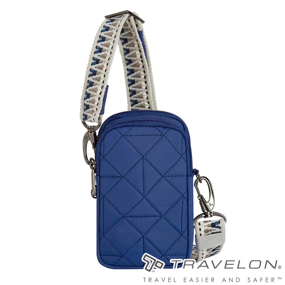 Travelon 美國防盜包Boho防盜格紋斜背包TL-43623紅/個性月牙包/波西米亞風編織背帶☆°小荳の窩☆㊣ 歷史價格詳細信息