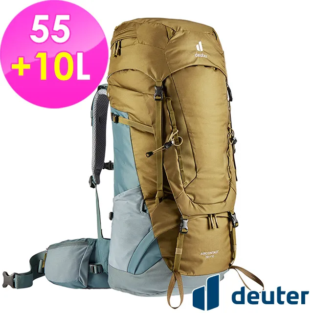 【deuter 德國】AIRCONTACT拔熱透氣背包55+10L(3320321 藍) 歷史價格詳細信息
