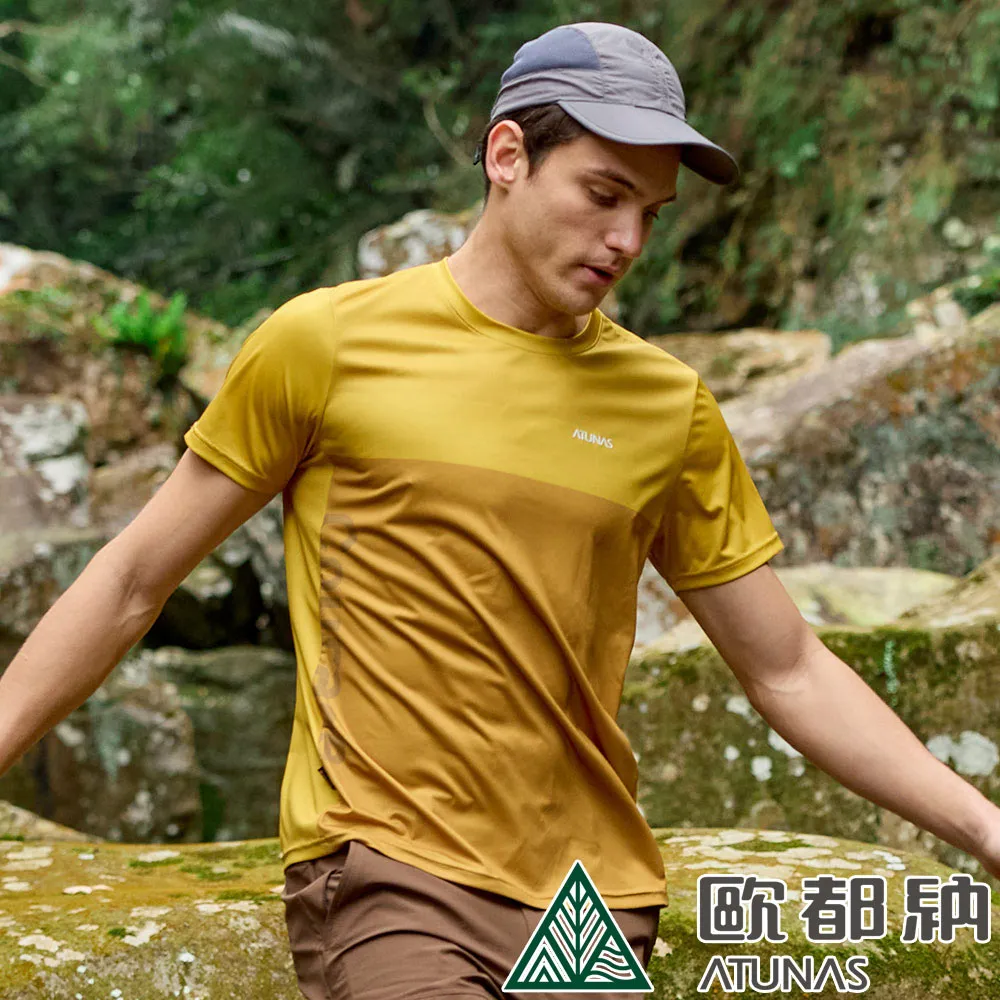 【ATUNAS 歐都納】男款酷涼抗夏節能抑菌短袖POLO衫 (A1PS2402M 水藍/防曬/抗臭/吸濕排汗/涼感) 歷史價格詳細信息