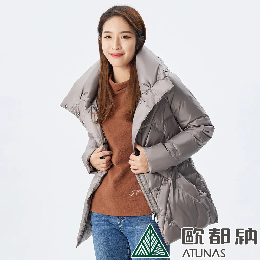 【ATUNAS 歐都納】女款羽絨保暖外套 (A-G1831W 軍綠/中長版/可調腰身) 歷史價格詳細信息