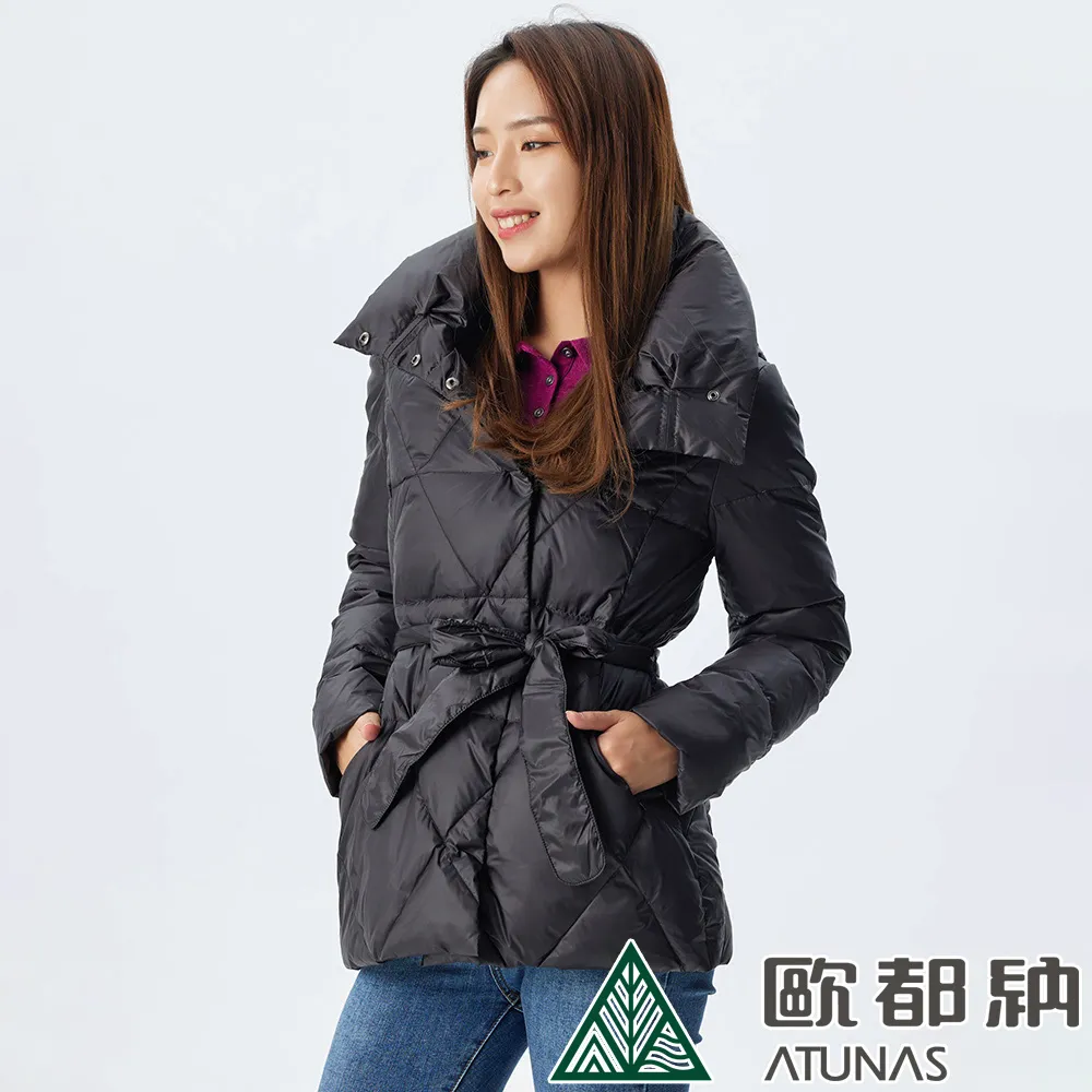 【ATUNAS 歐都納】女款羽絨保暖外套 (A-G1831W 軍綠/中長版/可調腰身) 歷史價格詳細信息