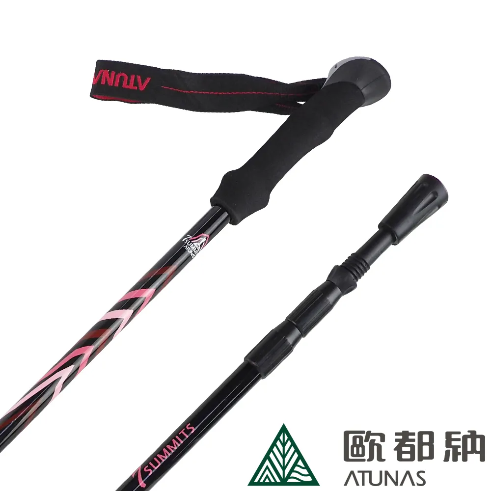 【ATUNAS 歐都納】直把鋁合金三節快調避震登山杖 (A1WSAA02N 夢幻紫藤/FLS快扣/EVA握把) 歷史價格詳細信息