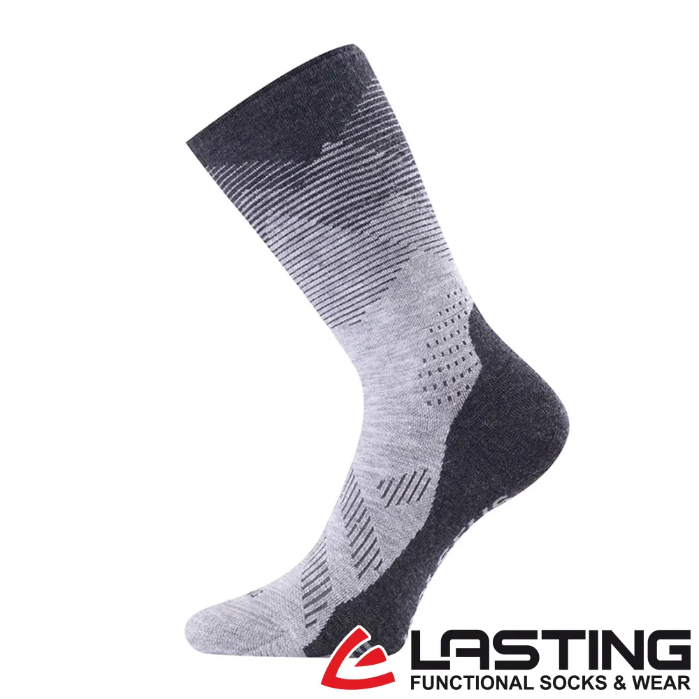 【LASTING 捷克】羊毛厚中筒健行襪(LT-FWN 灰黑/透氣/舒適/保暖/雙溫感/美麗諾) 歷史價格詳細信息